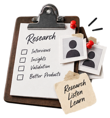 Research, listen, learn