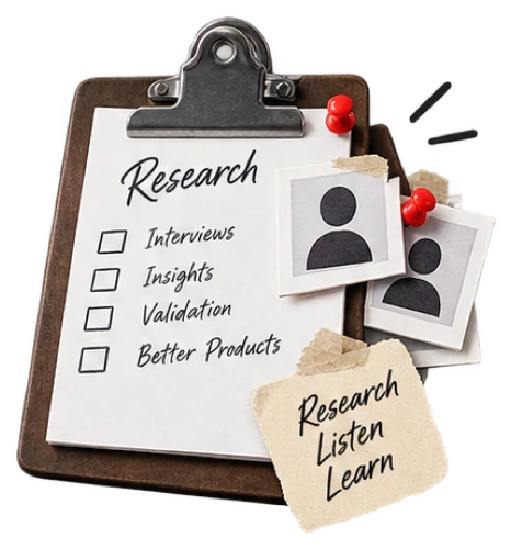 Research, listen, learn